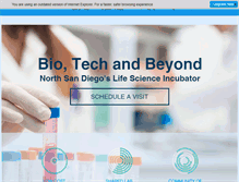 Tablet Screenshot of biotechnbeyond.com